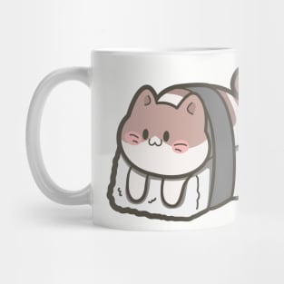 neko sushi Mug